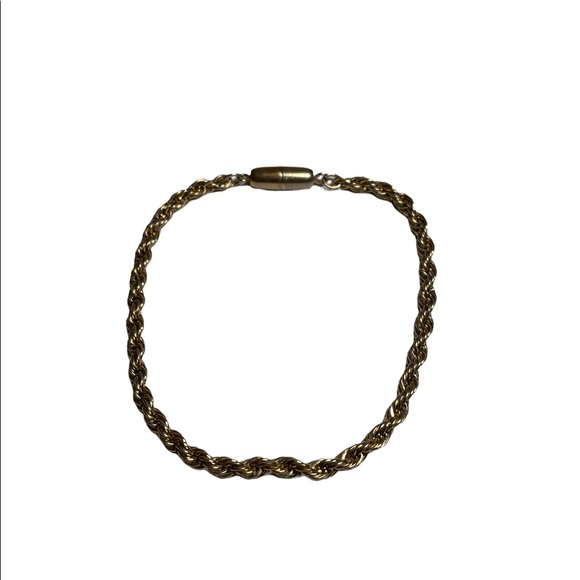Jewelry - EUC Vintage Rope Chain Vintage Bracelet